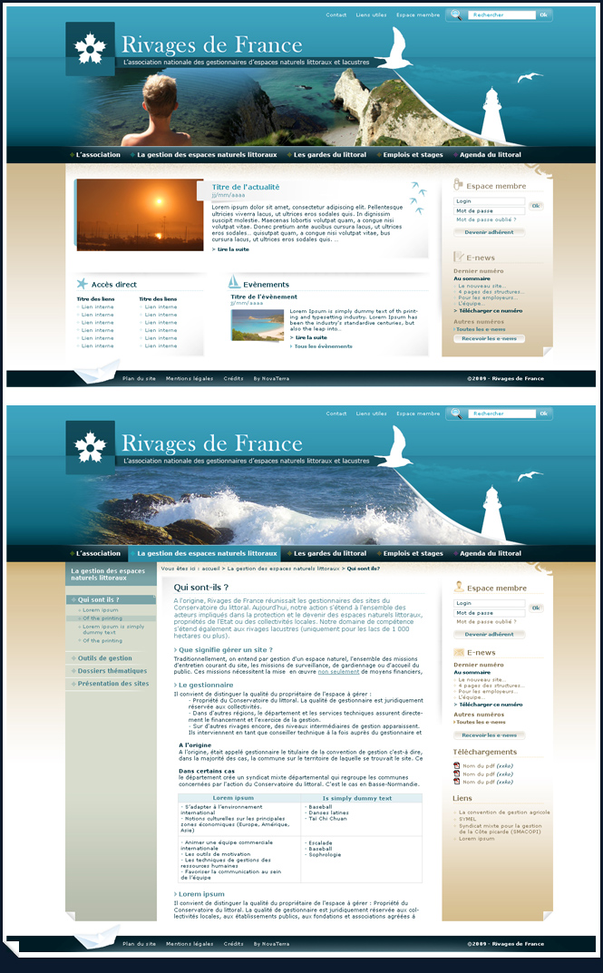 Rivages France | viviane perret |