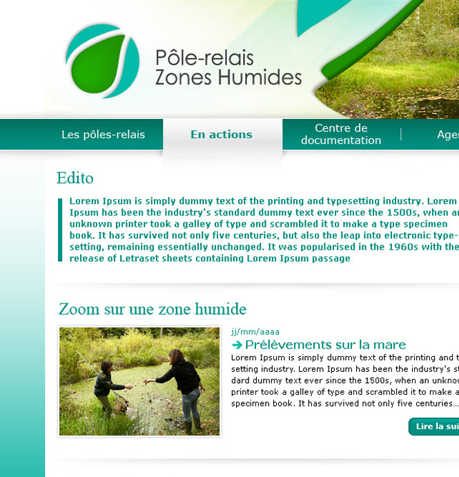 Pôle relais zones humides